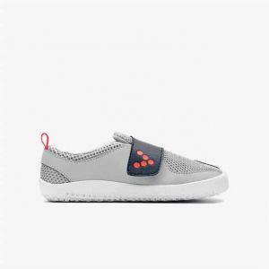 Vivobarefoot Primus Kids Gray Navy Orange – kuva 1