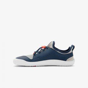 Vivobarefoot PRIMUS JUNIOR Navy Gray Orange Txt – kuva 5