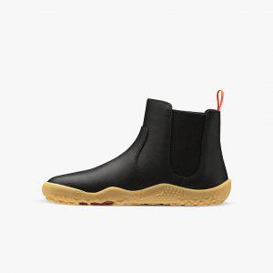 Vivobarefoot Fulham Leather Junior Black – kuva 5