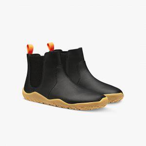 Vivobarefoot Fulham Leather Junior Black – kuva 4