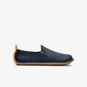 Vivobarefoot Ababa Kids Leather Navy – kuva 1
