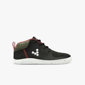 Vivobarefoot Primus Bootie All Weather Junior Obsidian – kuva 1