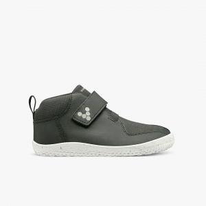 Vivobarefoot Primus Bootie II Kids Charcoal – kuva 1