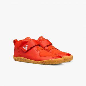 Vivobarefoot Primus Bootie II Kids Fiery Coral – kuva 5