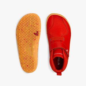 Vivobarefoot Primus Bootie II Kids Fiery Coral – kuva 3