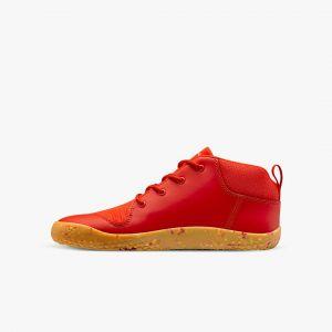Vivobarefoot Primus Bootie II Junior Fiery Coral – kuva 4
