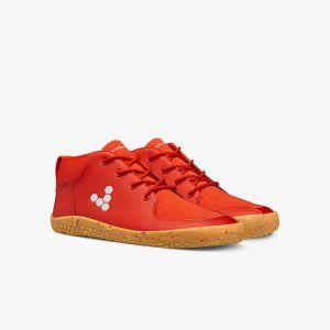Vivobarefoot Primus Bootie II Junior Fiery Coral – kuva 5
