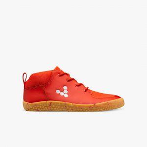 Vivobarefoot Primus Bootie II Junior Fiery Coral – kuva 1