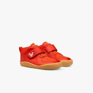 Vivobarefoot Primus Bootie II Toddler Fiery Coral – kuva 5