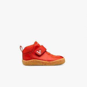 Vivobarefoot Primus Bootie II Toddler Fiery Coral – kuva 1