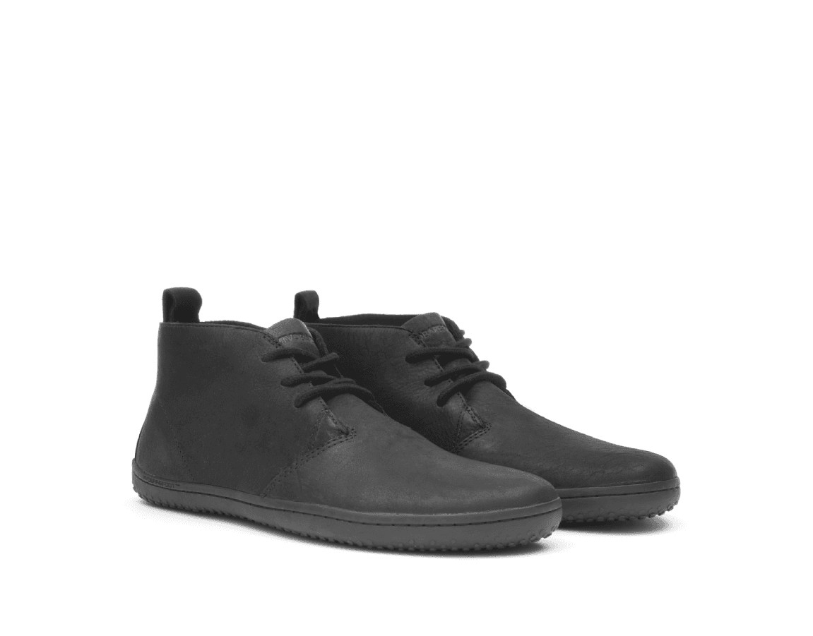 Vivobarefoot GOBI J Leather Black – kuva 3