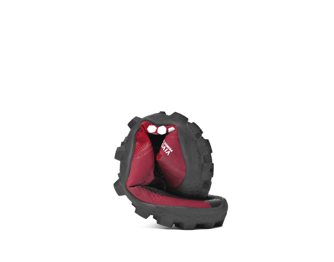Vivobarefoot PRIMUS TRAIL SG Ladies Mesh Black/Red – kuva 7