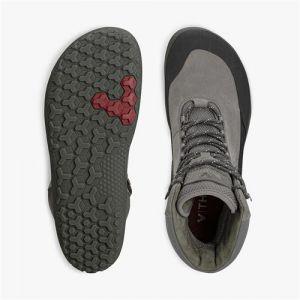 Vivobarefoot Tracker HI Firm Ground Ladies Gray – kuva 3