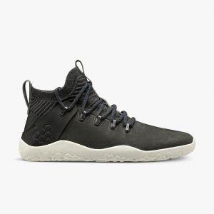 Vivobarefoot Magna Trail Leather & Wool Mens Obsidian – kuva 1