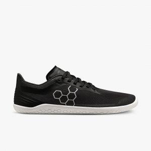 Vivobarefoot Geo Racer II Mens Obsidian White – kuva 1