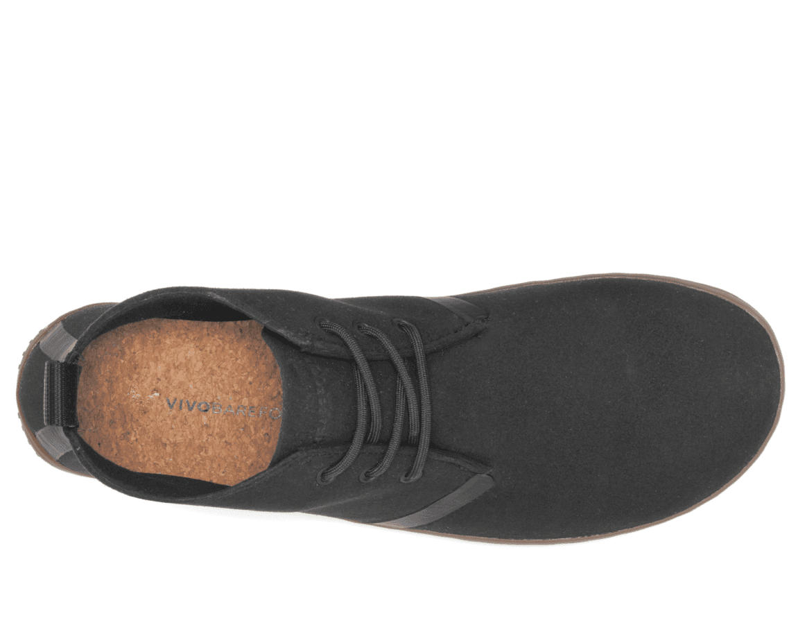 Vivobarefoot GOBI II M Eco Suede Black – kuva 4