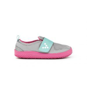 Vivobarefoot Mini Primus Kids Mesh Gray / Pink – kuva 1