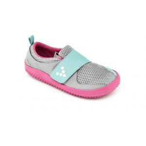 Vivobarefoot Mini Primus Kids Mesh Gray / Pink – kuva 6
