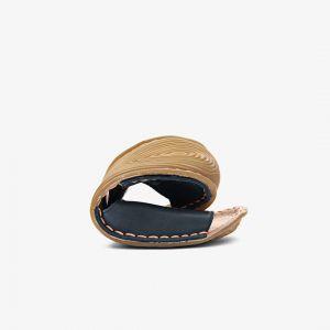 Vivobarefoot Ababa Kids Leather Sandals Navy – kuva 3