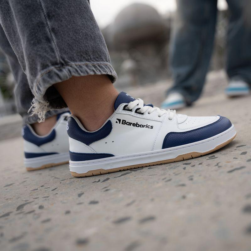 Barebarics Wave - White & Dark Blue