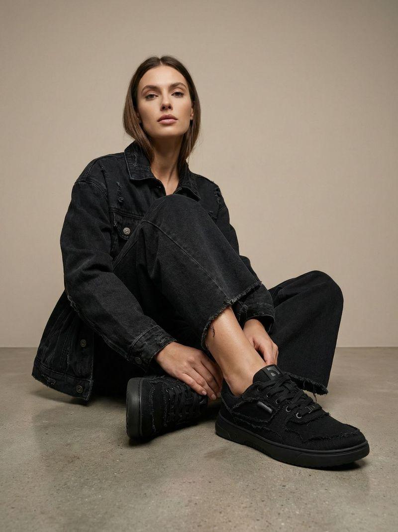 Barebarics Zing Denim - All Black – kuva 3