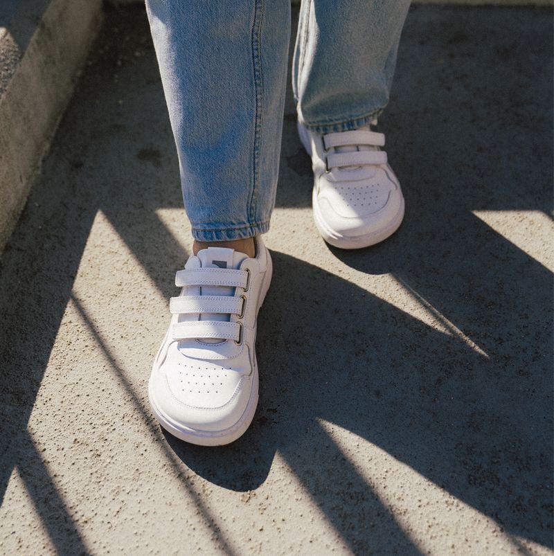 Barebarics Zing Velcro - All White - Leather – kuva 6