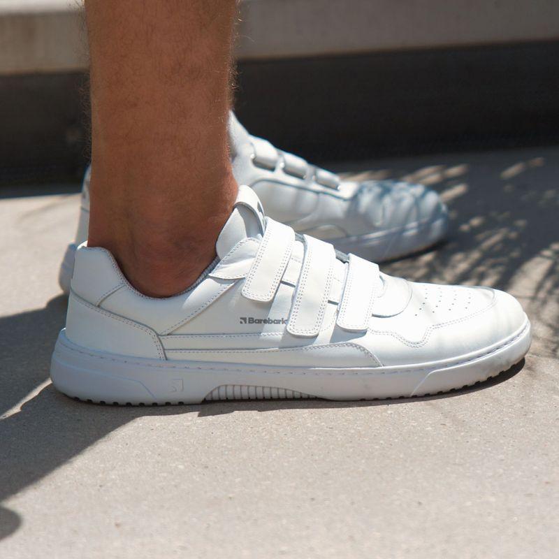 Barebarics Zing Velcro - All White - Leather – kuva 4