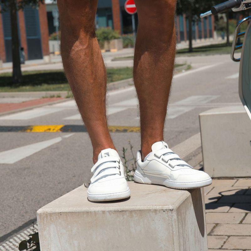 Barebarics Zing Velcro - All White - Leather – kuva 7