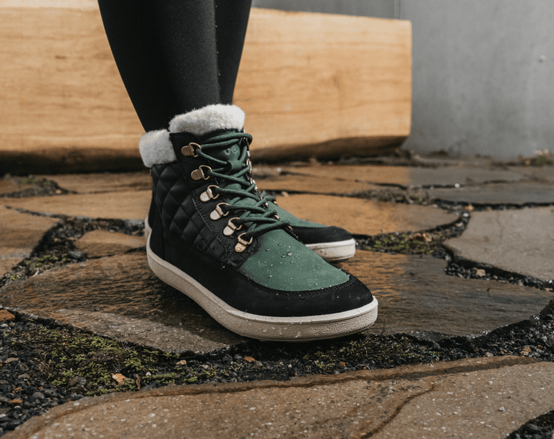Olivia - Black & Dark Green