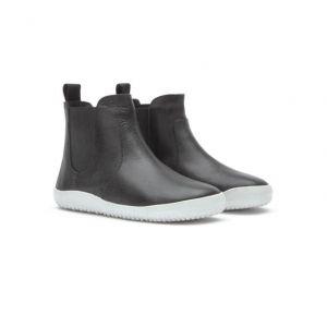 Vivobarefoot Fulham Leather Kids Black – kuva 5