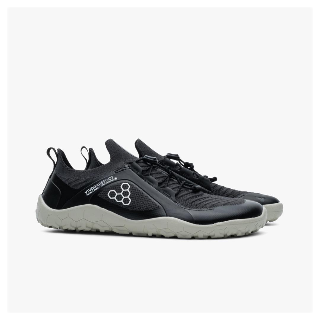 Vivobarefoot Primus Trail Knit FG Mens Obsidian Pelican – kuva 5