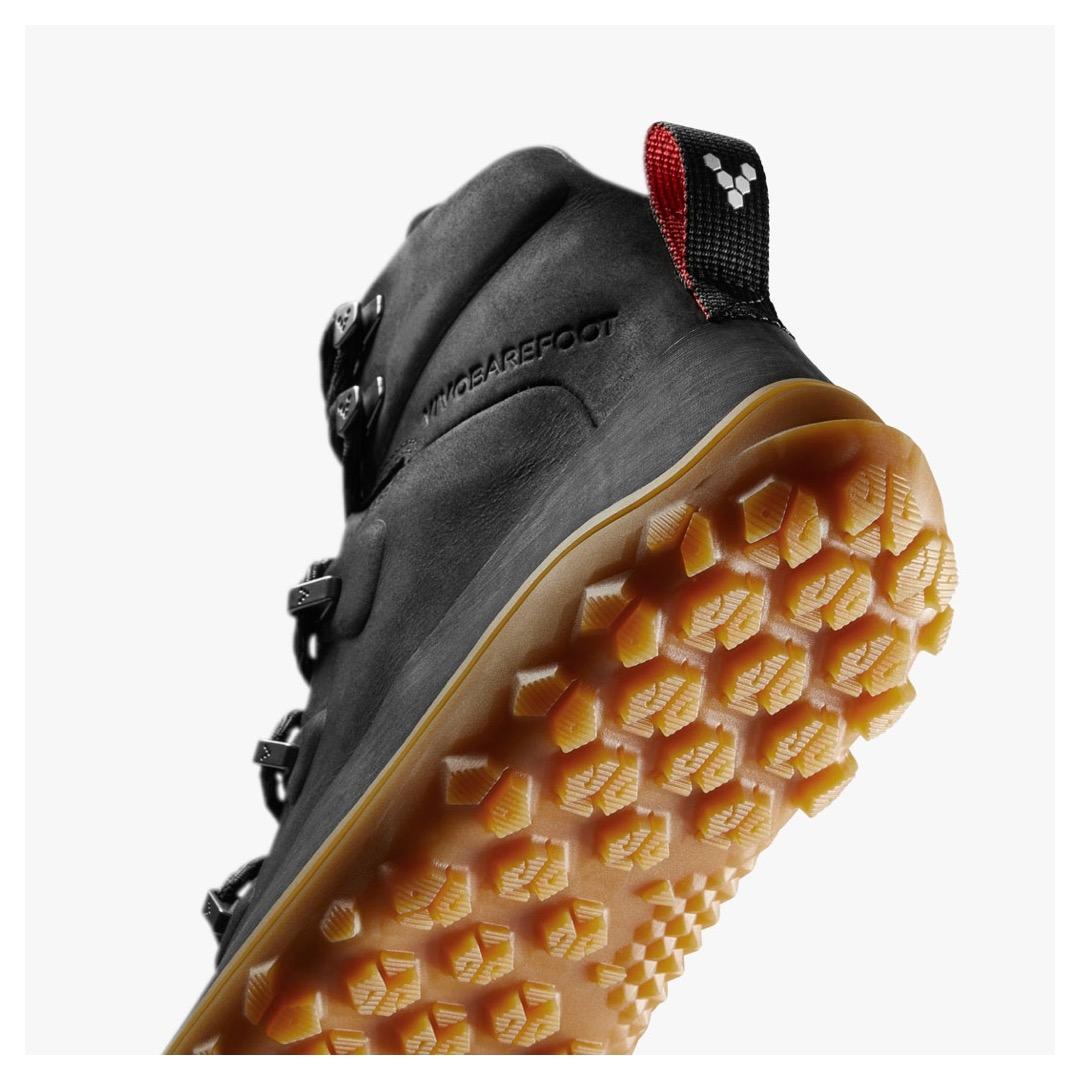 Vivobarefoot Tracker Leather AT Mens Obsidian – kuva 6