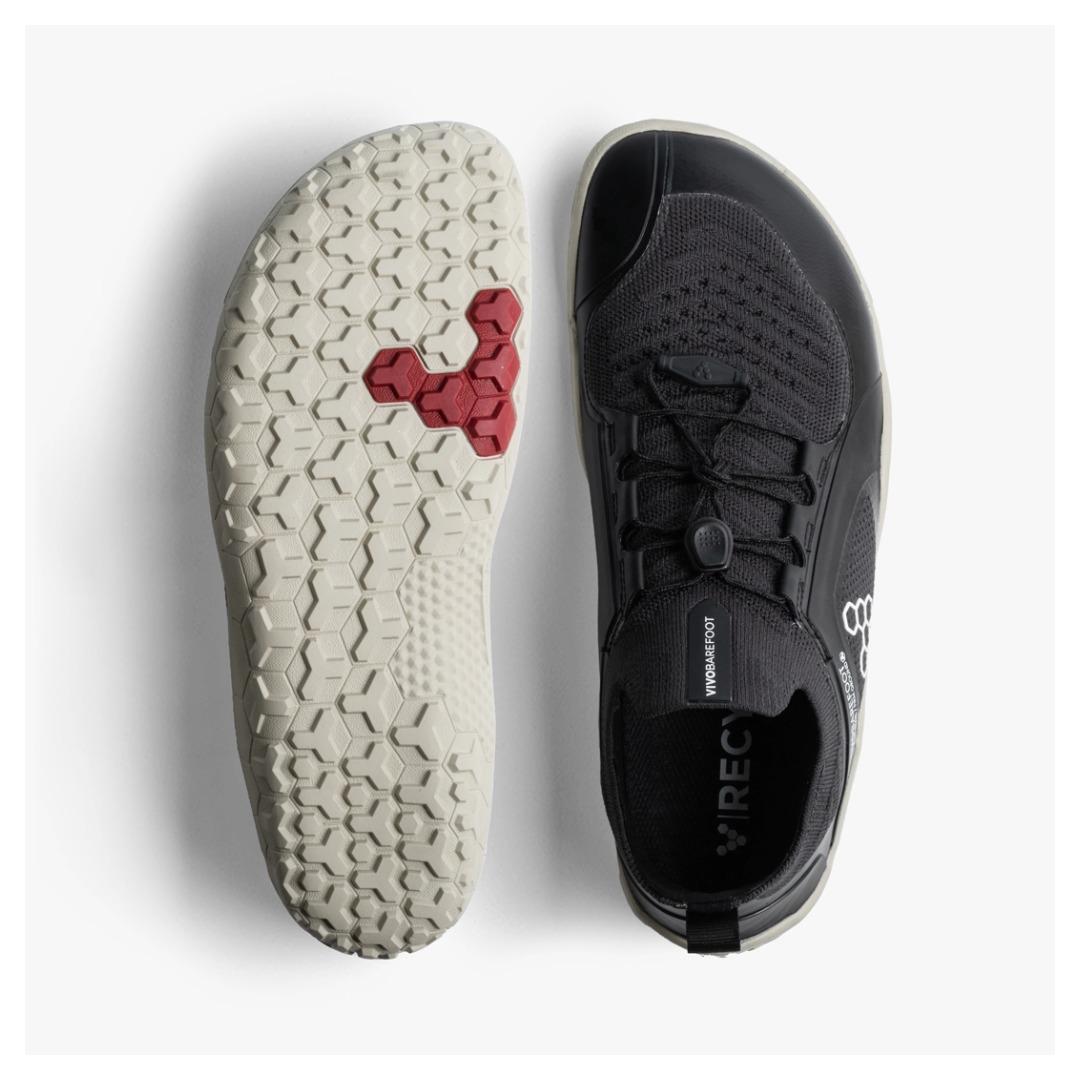 Vivobarefoot Primus Trail Knit FG Mens Obsidian Pelican – kuva 7