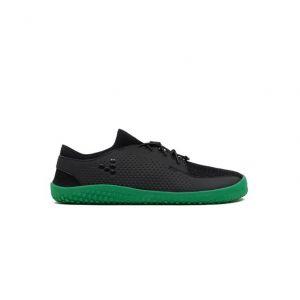 Vivobarefoot Primus Junior Mesh Black/Green – kuva 1