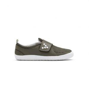 Vivobarefoot Primus Kids Olive White – kuva 1