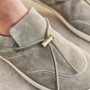 Vivobarefoot RA Slip ON Ladies Olive Leather – kuva 2