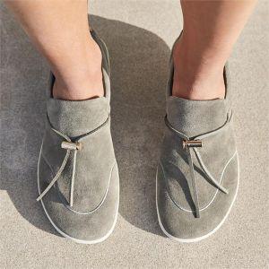 Vivobarefoot RA Slip ON Ladies Olive Leather – kuva 3