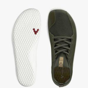Vivobarefoot Primus Knit Mens Olive green – kuva 2