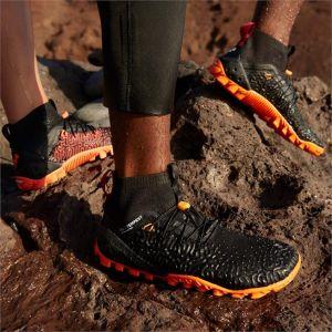 Vivobarefoot Esc Tempest Mens Obsidian - Neon Coral – kuva 2