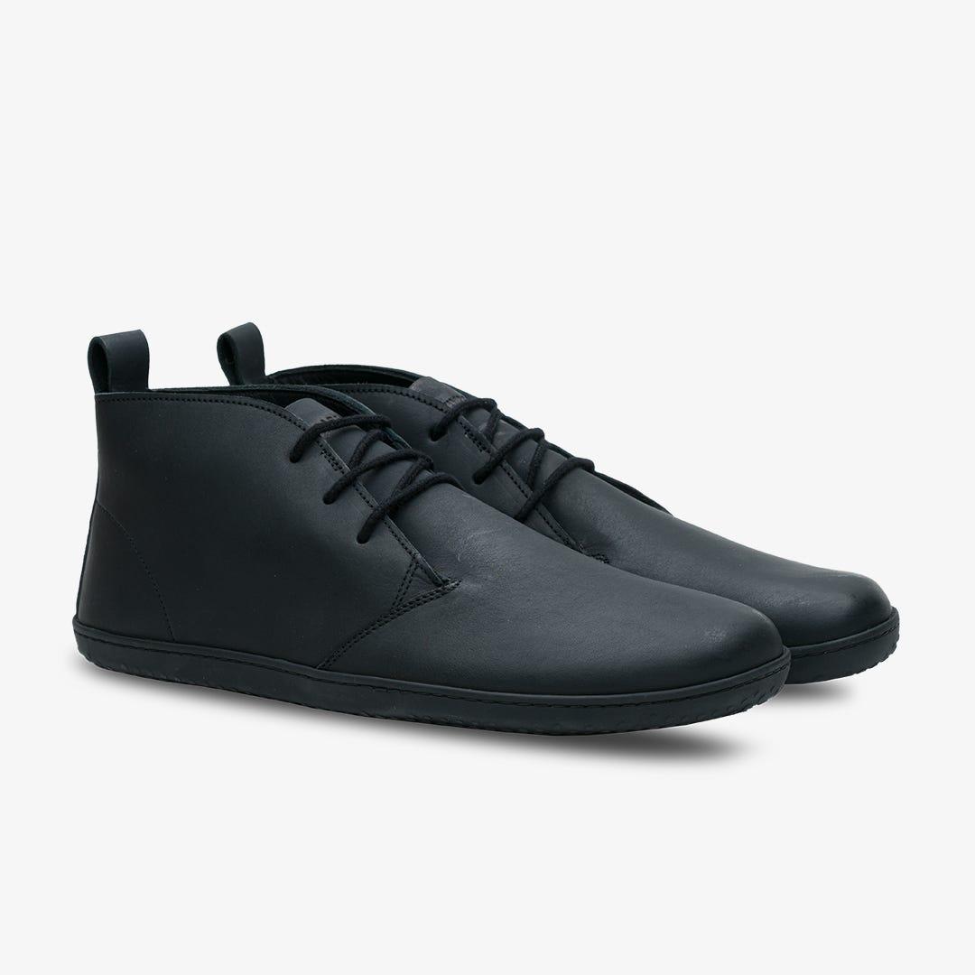 Vivobarefoot GOBI III MENS BLACK LEATHER – kuva 6