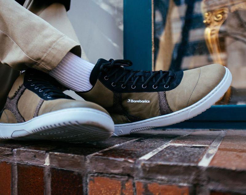 Barebarics Hifly - Dark Green & Grey