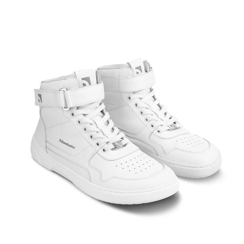 Barebarics Zing - High Top - All White - Leather – kuva 7