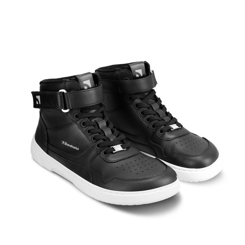 Barebarics Zing - High Top - Black & White - Leather – kuva 7