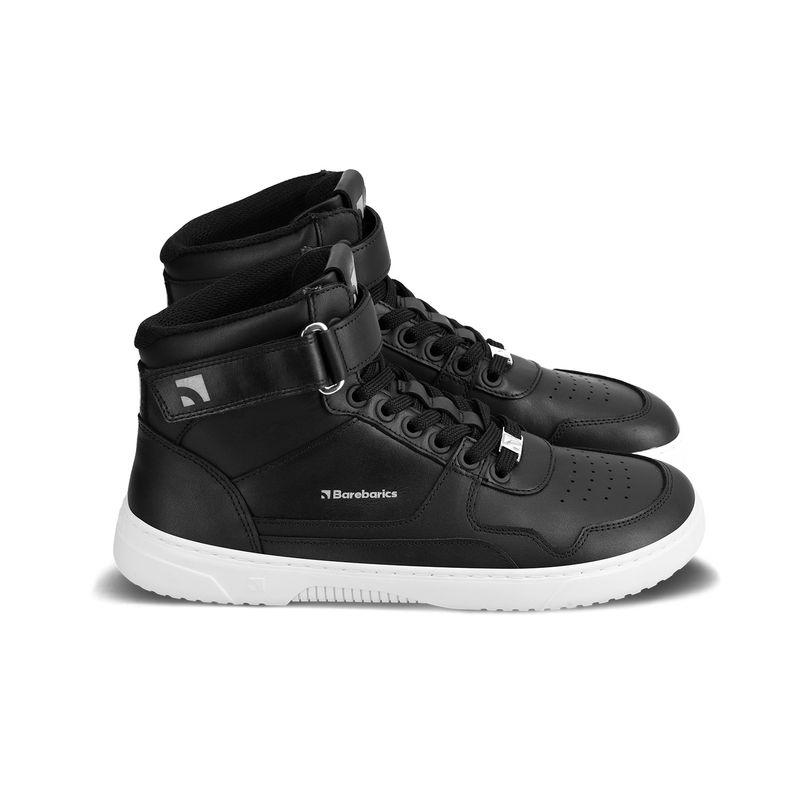 Barebarics Zing - High Top - Black & White - Leather – kuva 5