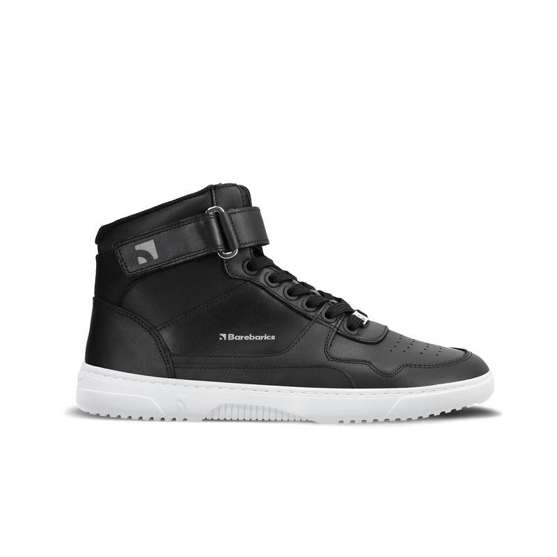 Barebarics Zing - High Top - Black & White - Leather – kuva 3