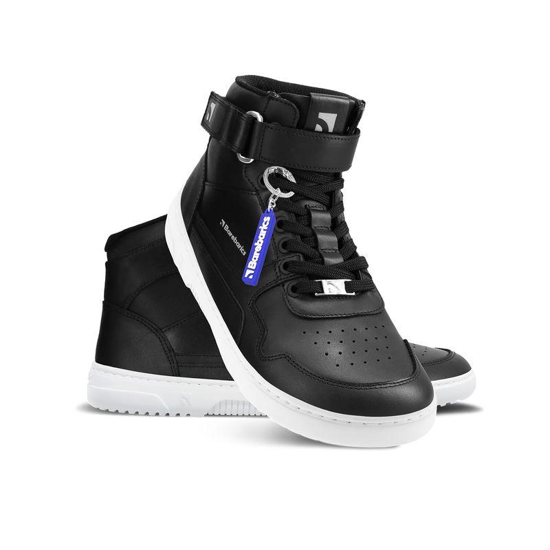 Barebarics Zing - High Top - Black & White - Leather – kuva 2