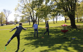 Frisbeegolf shoes